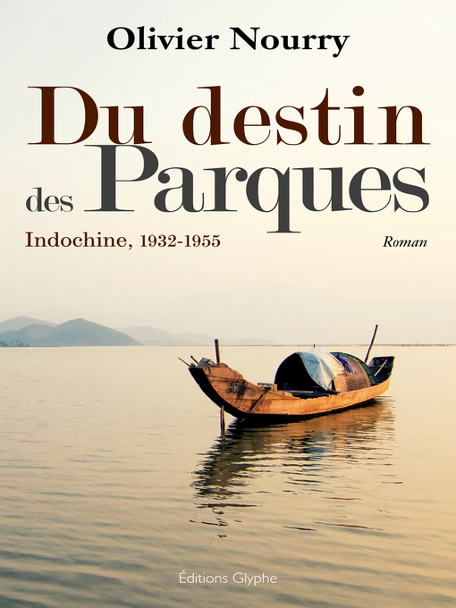 Cover image for Du destin des Parques